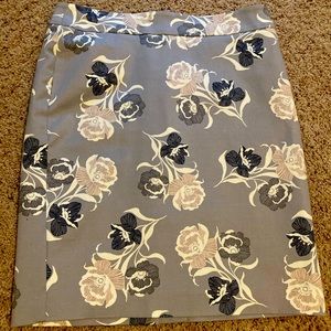 Ann Taylor floral skirt